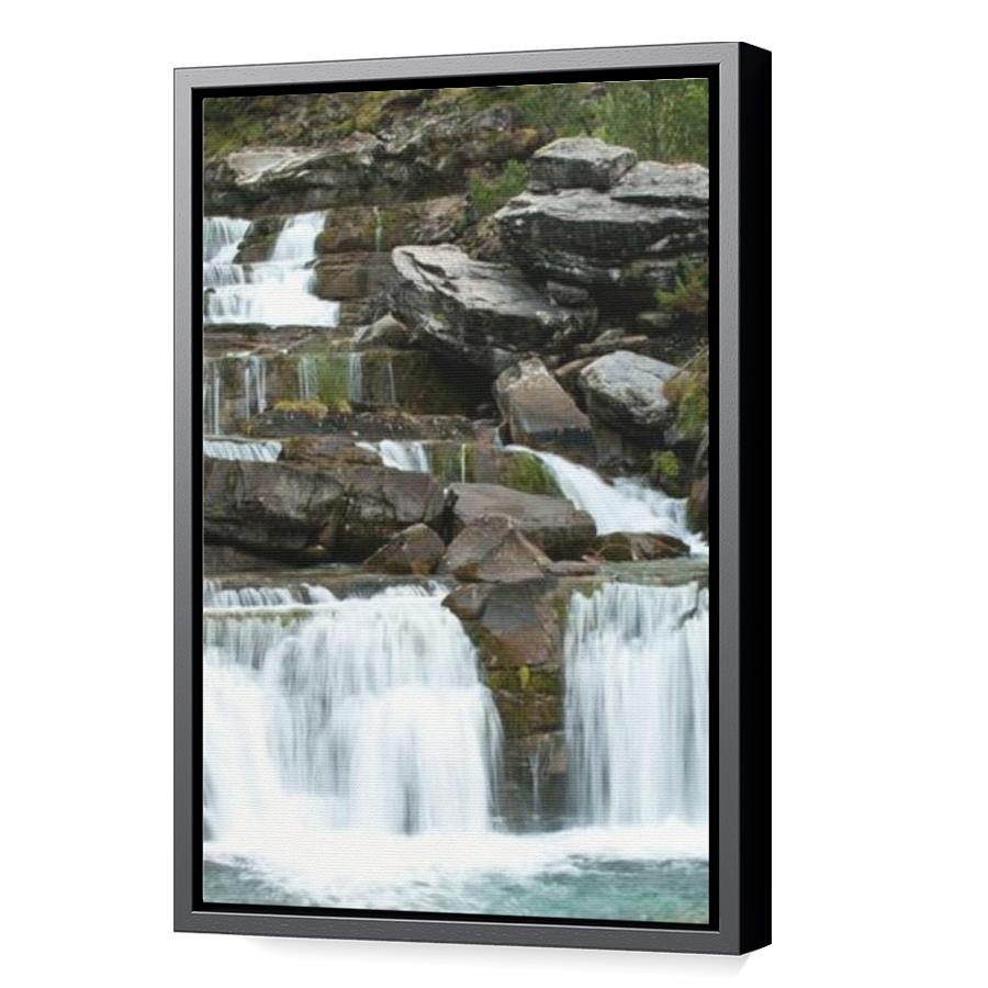 Thumbnail for Canvas - Black Floating Frame