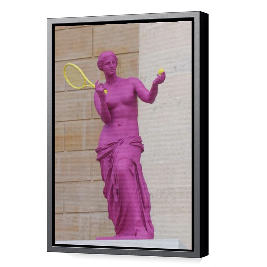 Thumbnail for Canvas - Black Floating Frame
