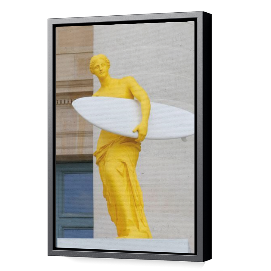 Thumbnail for Canvas - Black Floating Frame