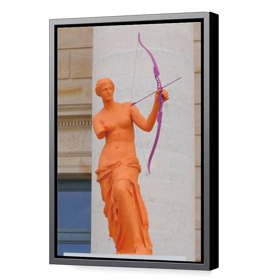 Thumbnail for Canvas - Black Floating Frame