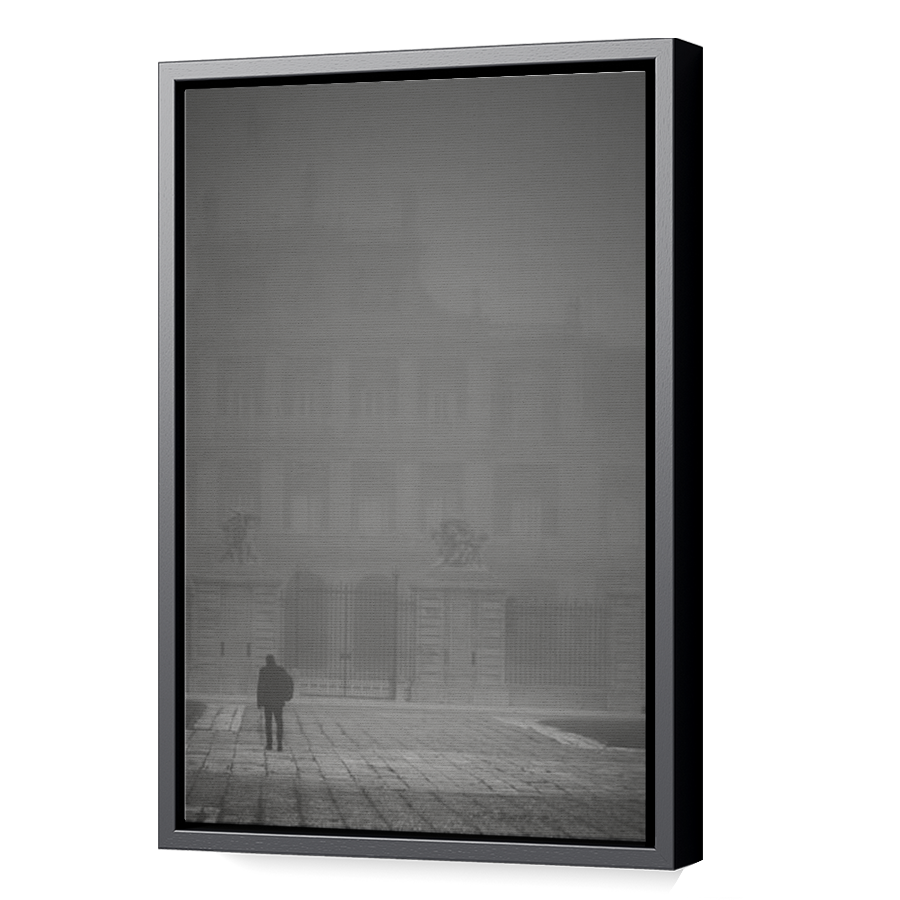 Thumbnail for Canvas - Black Floating Frame