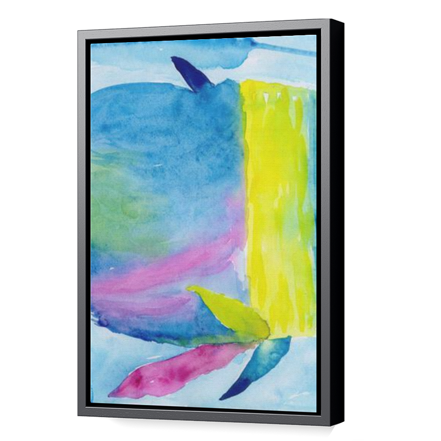 Thumbnail for Canvas - Black Floating Frame