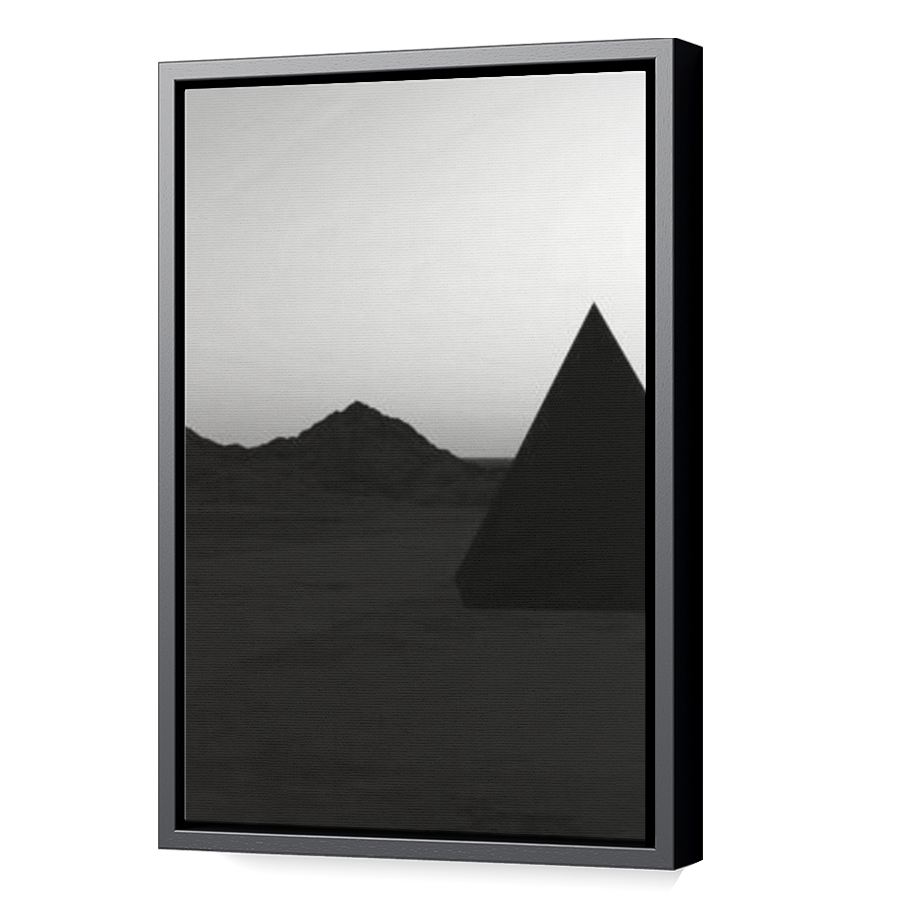 Thumbnail for Canvas - Black Floating Frame