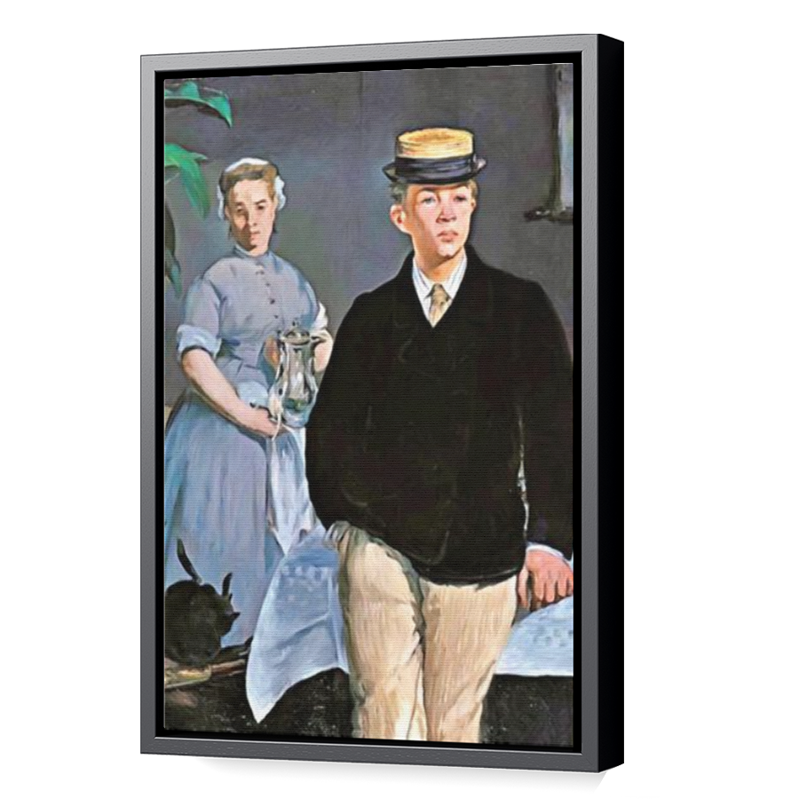 Thumbnail for Canvas - Black Floating Frame