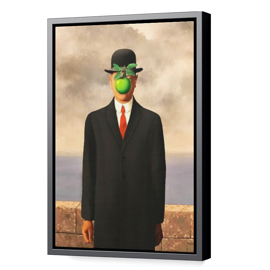 Thumbnail for Canvas - Black Floating Frame