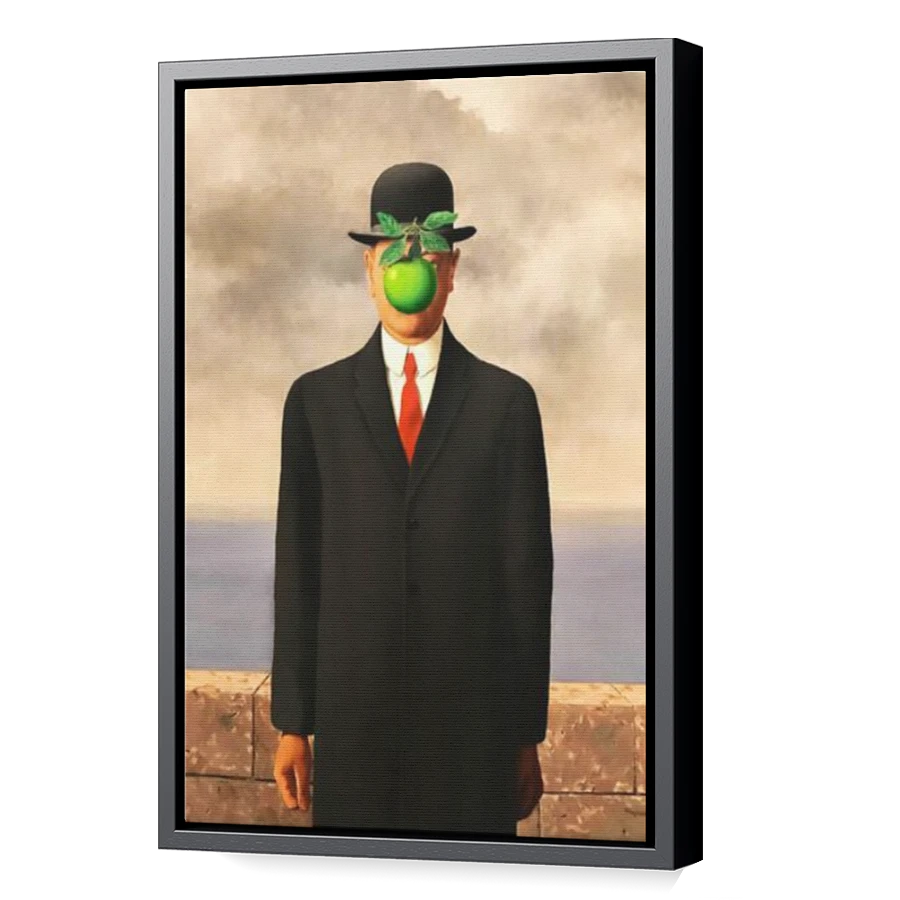 Thumbnail for Canvas - Black Floating Frame