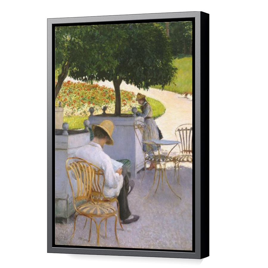 Thumbnail for Canvas - Black Floating Frame