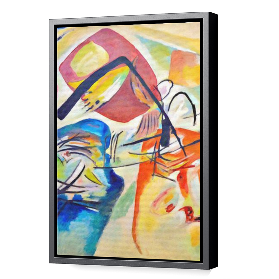 Thumbnail for Canvas - Black Floating Frame