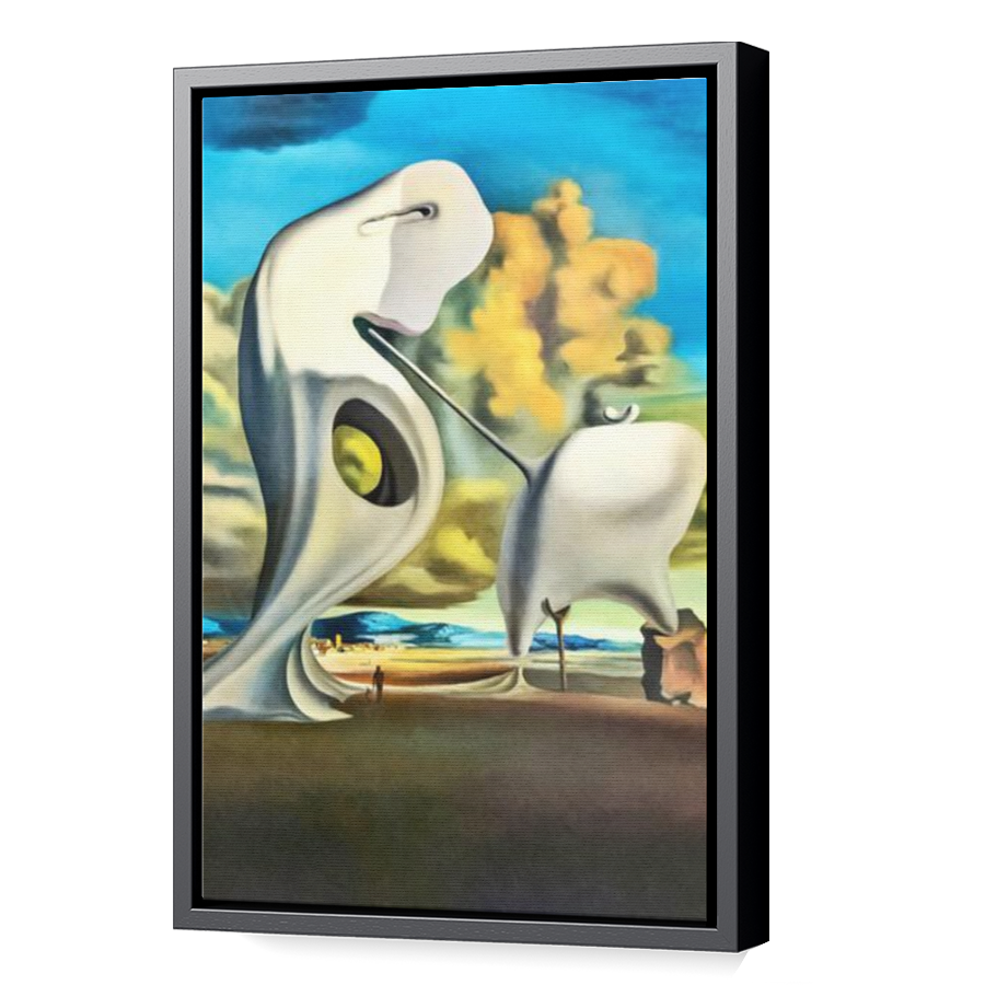 Thumbnail for Canvas - Black Floating Frame