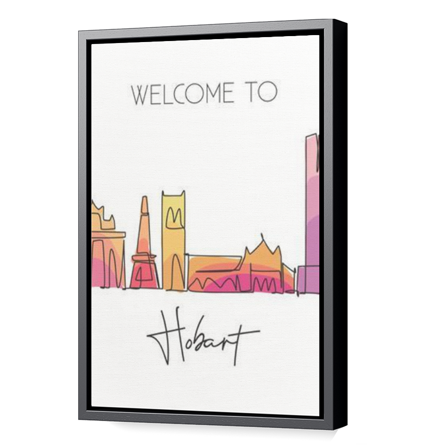 Thumbnail for Canvas - Black Floating Frame