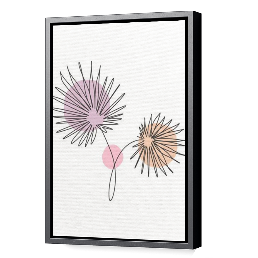 Thumbnail for Canvas - Black Floating Frame