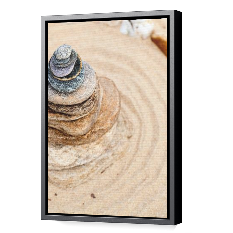 Thumbnail for Canvas - Black Floating Frame