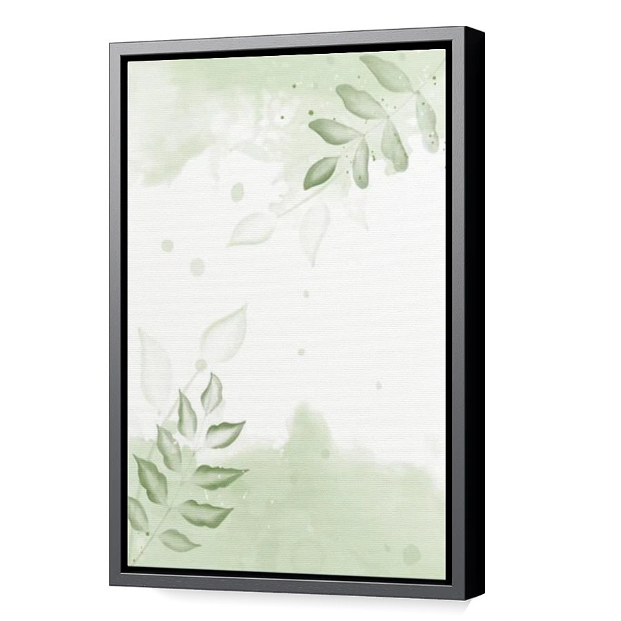 Thumbnail for Canvas - Black Floating Frame