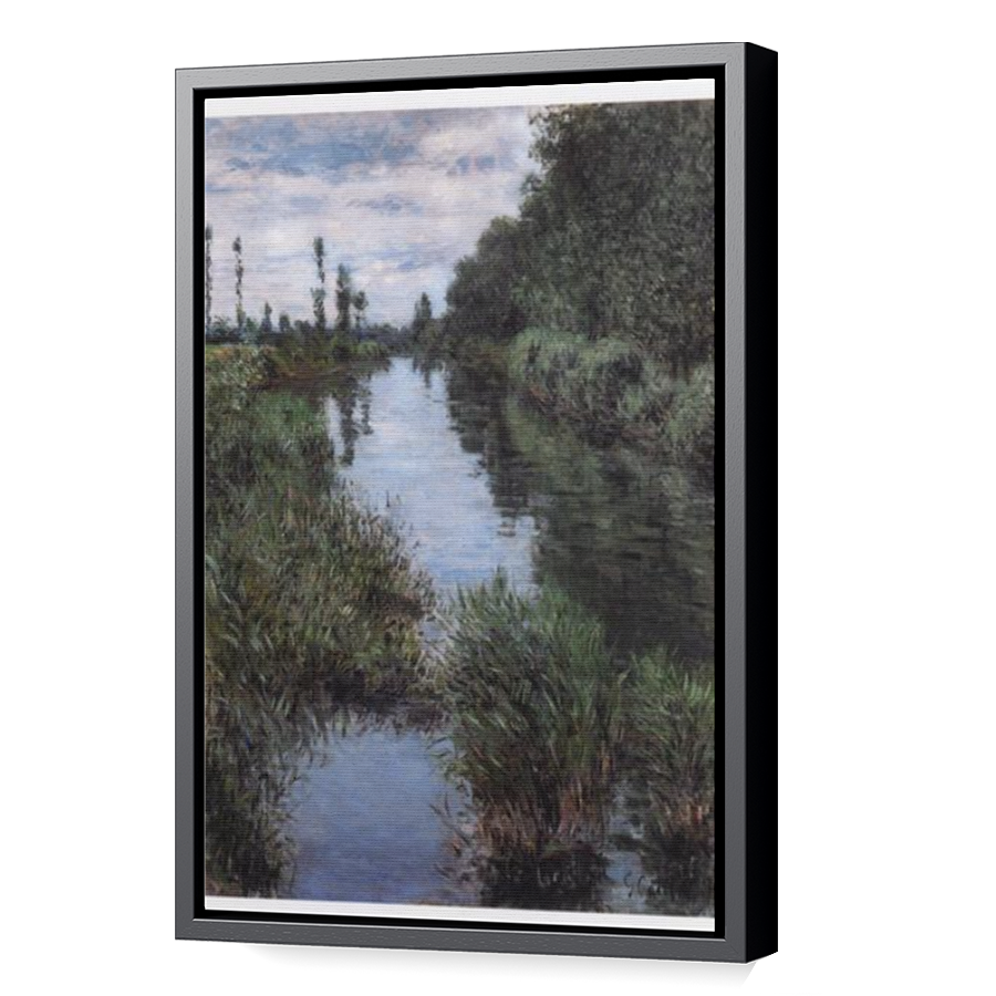 Thumbnail for Canvas - Black Floating Frame