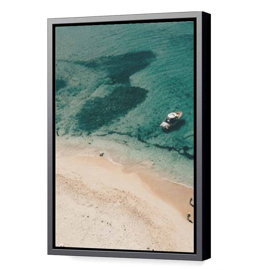 Thumbnail for Canvas - Black Floating Frame