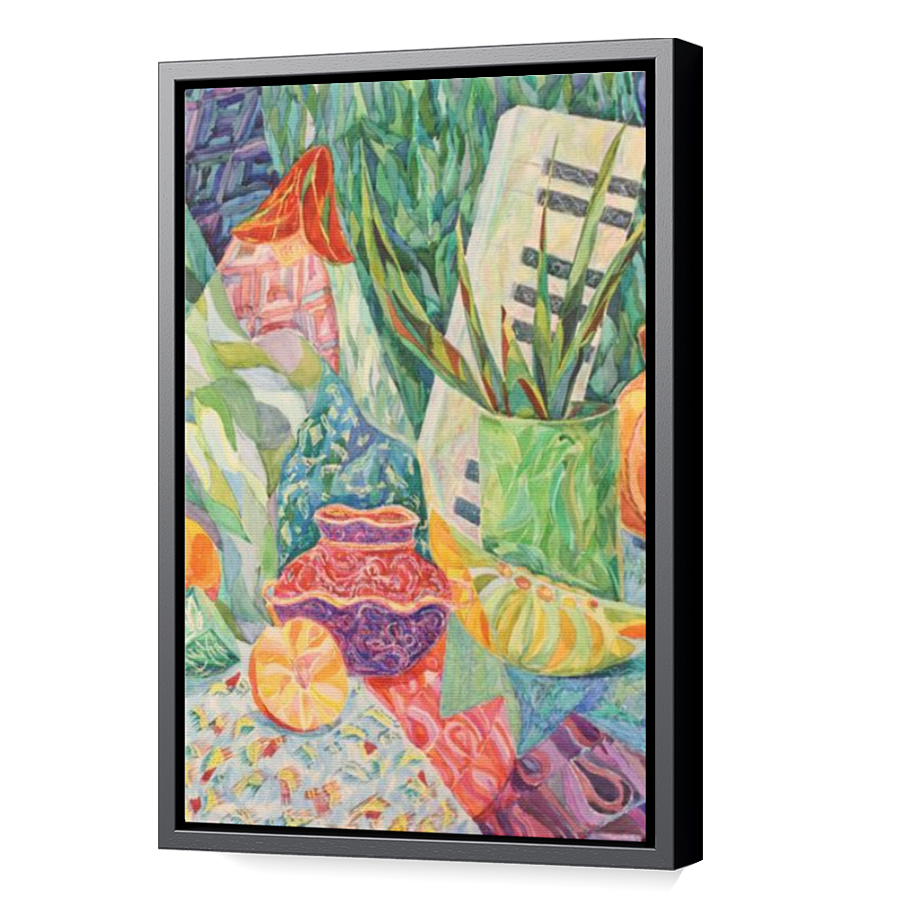 Thumbnail for Canvas - Black Floating Frame