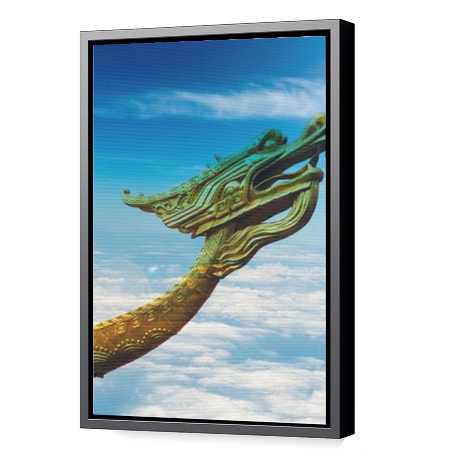 Thumbnail for Canvas - Black Floating Frame