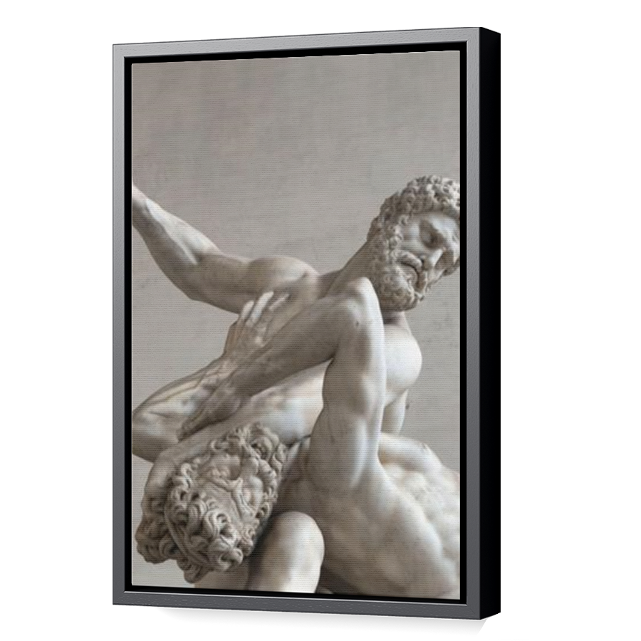 Thumbnail for Canvas - Black Floating Frame