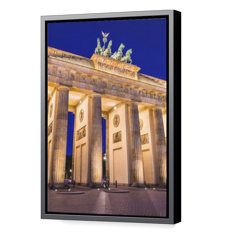 Thumbnail for Canvas - Black Floating Frame