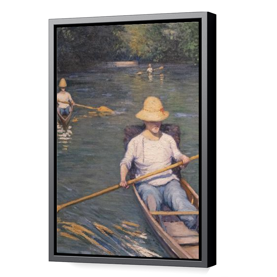Thumbnail for Canvas - Black Floating Frame