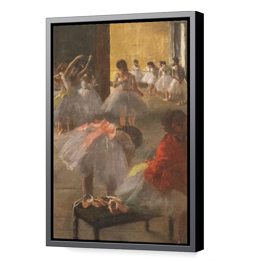 Thumbnail for Canvas - Black Floating Frame