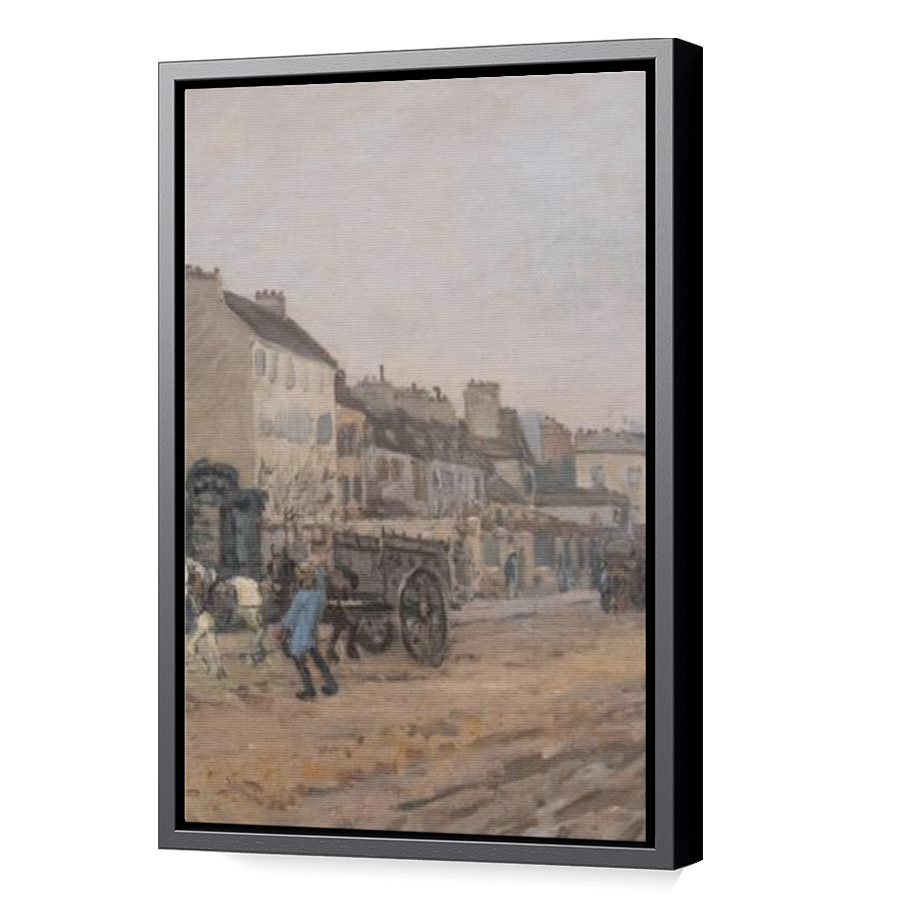 Thumbnail for Canvas - Black Floating Frame