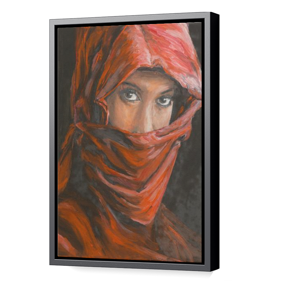 Thumbnail for Canvas - Black Floating Frame