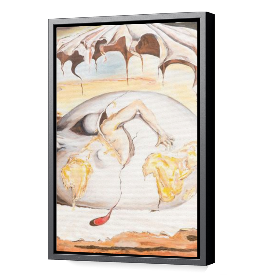 Thumbnail for Canvas - Black Floating Frame
