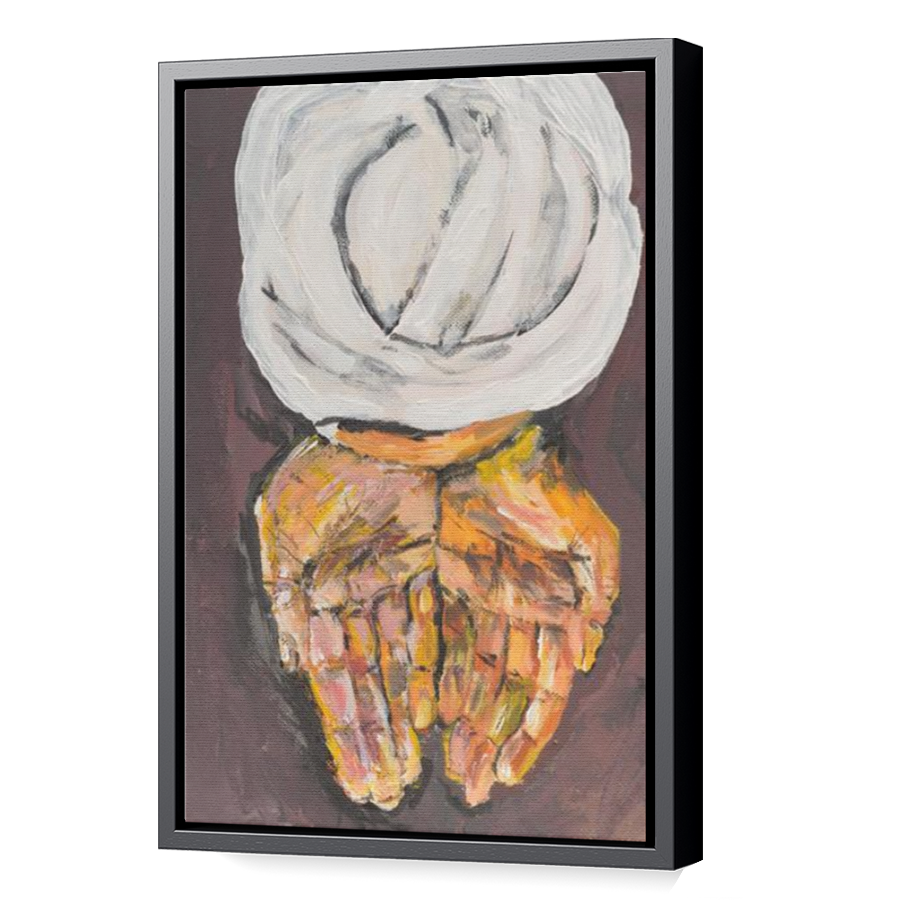 Thumbnail for Canvas - Black Floating Frame