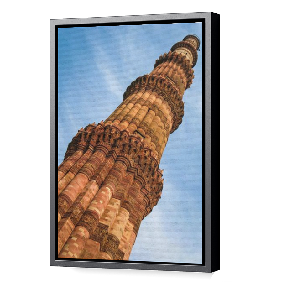 Thumbnail for Canvas - Black Floating Frame