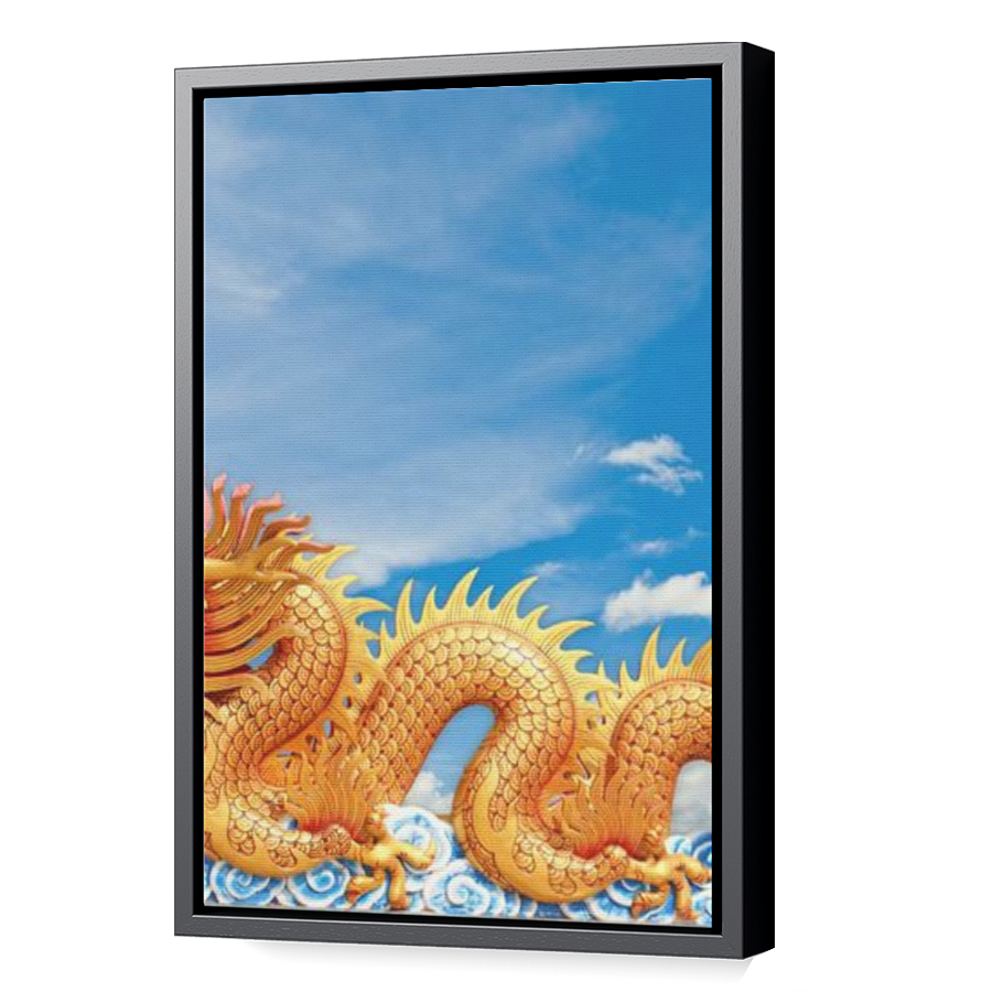 Thumbnail for Canvas - Black Floating Frame