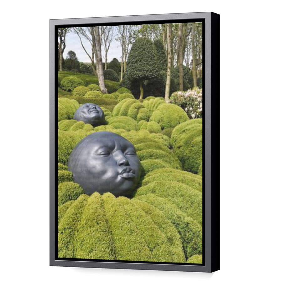 Thumbnail for Canvas - Black Floating Frame