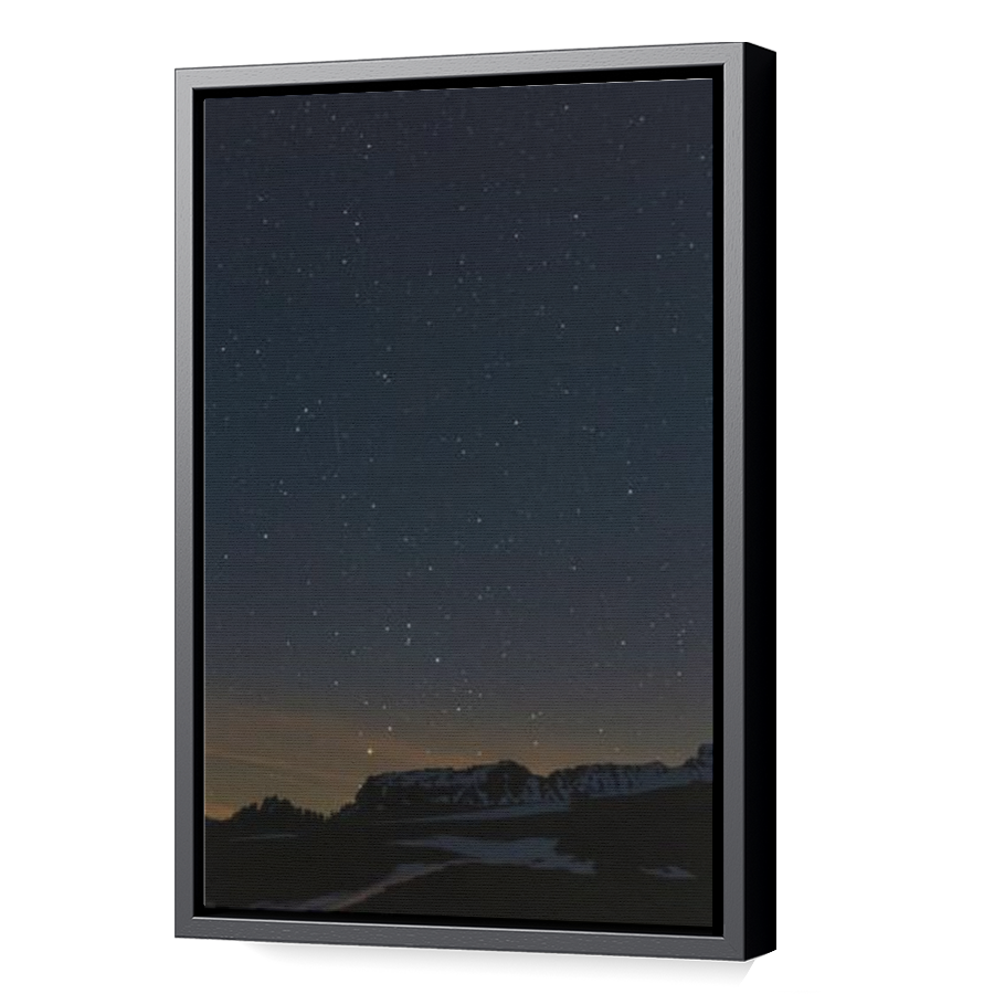 Thumbnail for Canvas - Black Floating Frame