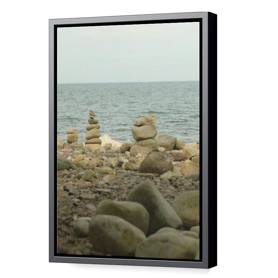 Thumbnail for Canvas - Black Floating Frame