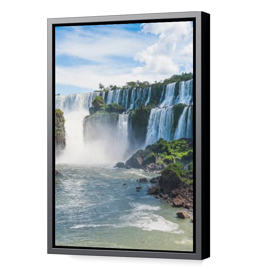 Thumbnail for Canvas - Black Floating Frame