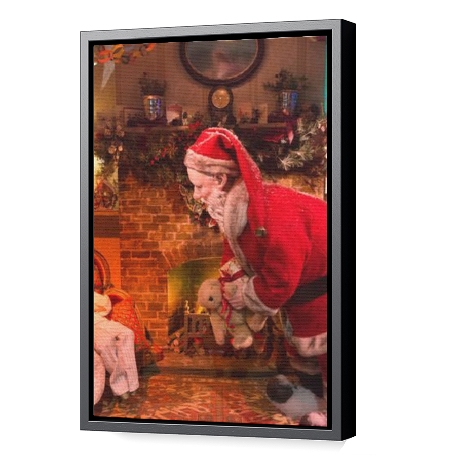 Thumbnail for Canvas - Black Floating Frame