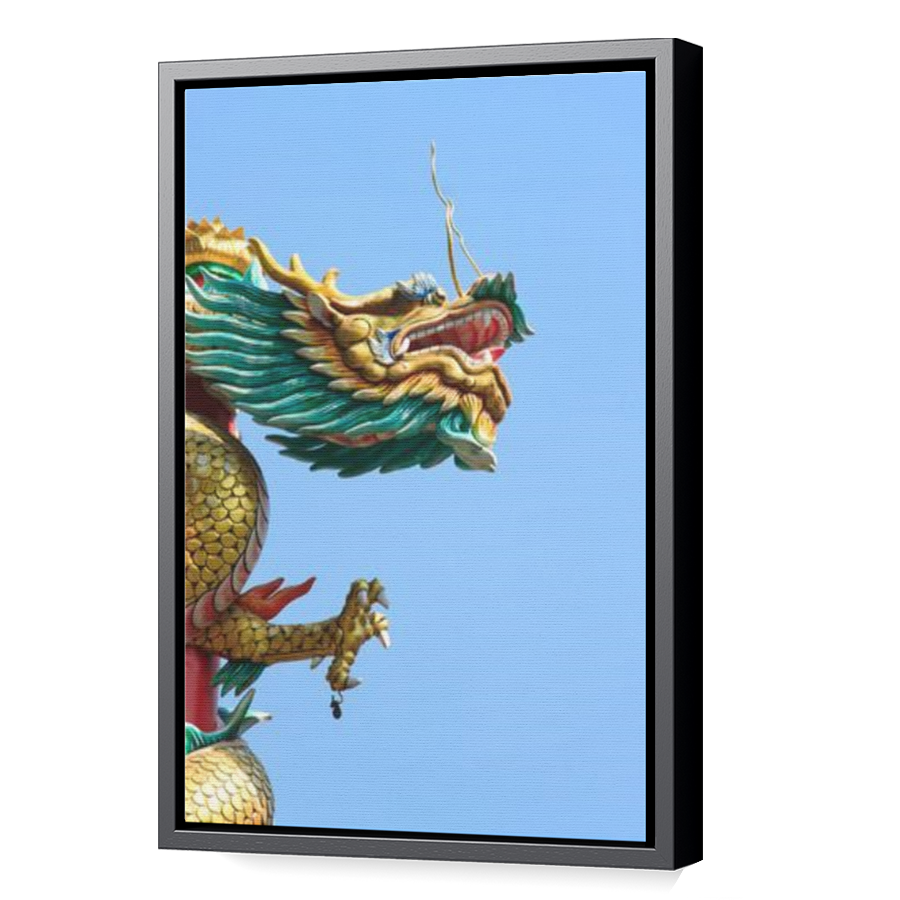 Thumbnail for Canvas - Black Floating Frame
