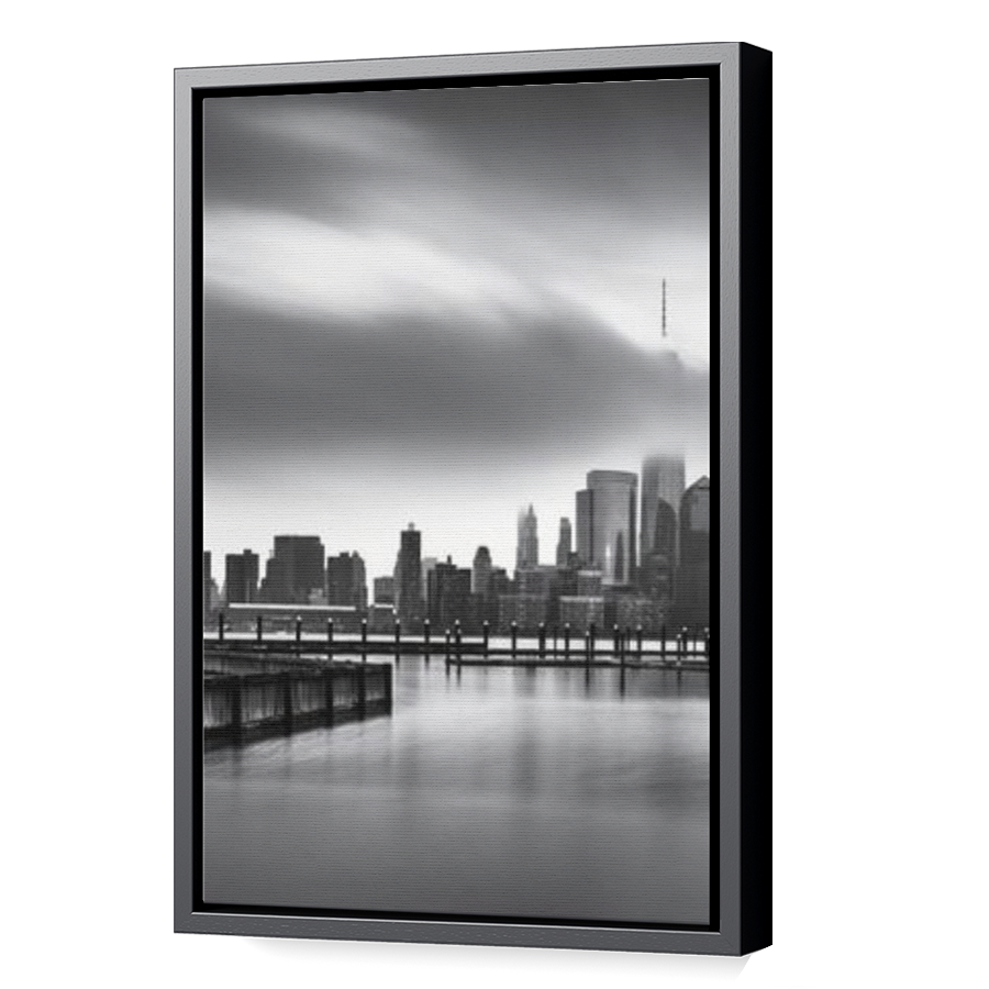 Thumbnail for Canvas - Black Floating Frame