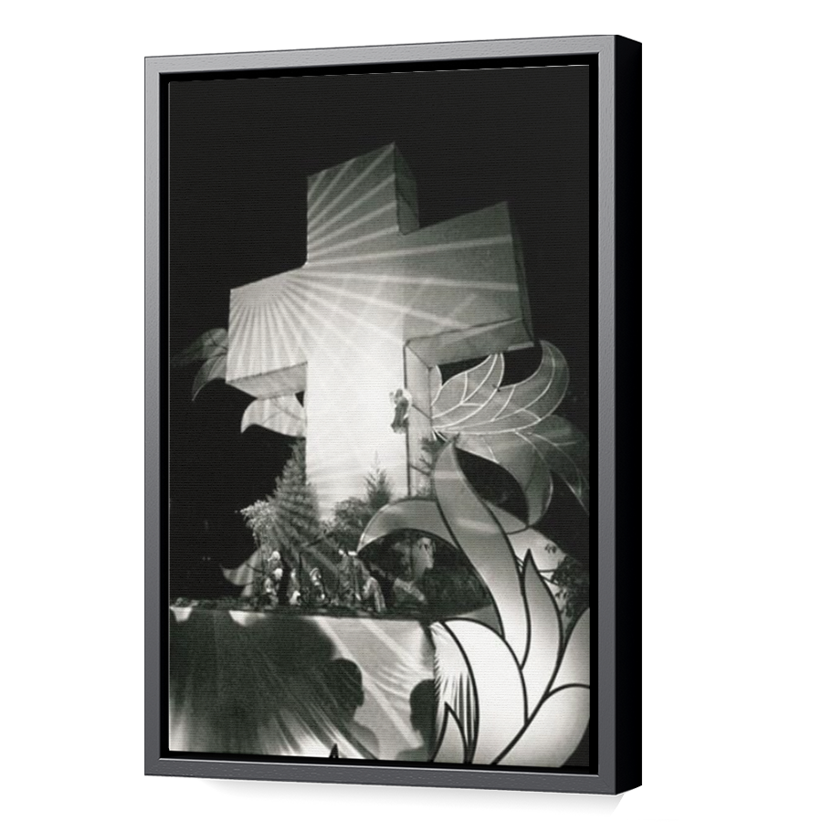 Thumbnail for Canvas - Black Floating Frame