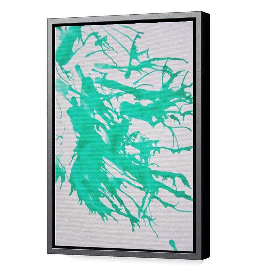 Thumbnail for Canvas - Black Floating Frame