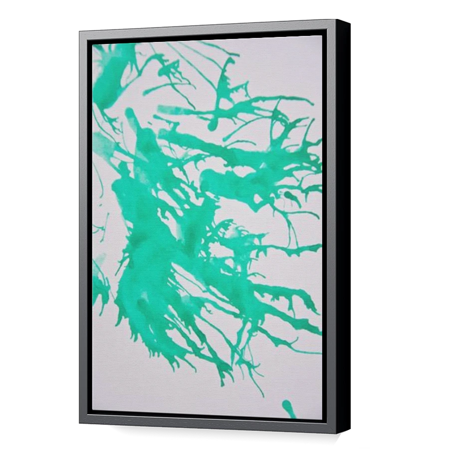 Thumbnail for Canvas - Black Floating Frame