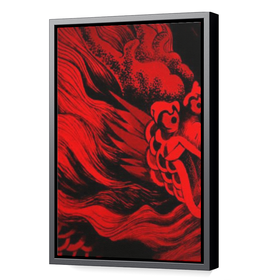 Thumbnail for Canvas - Black Floating Frame