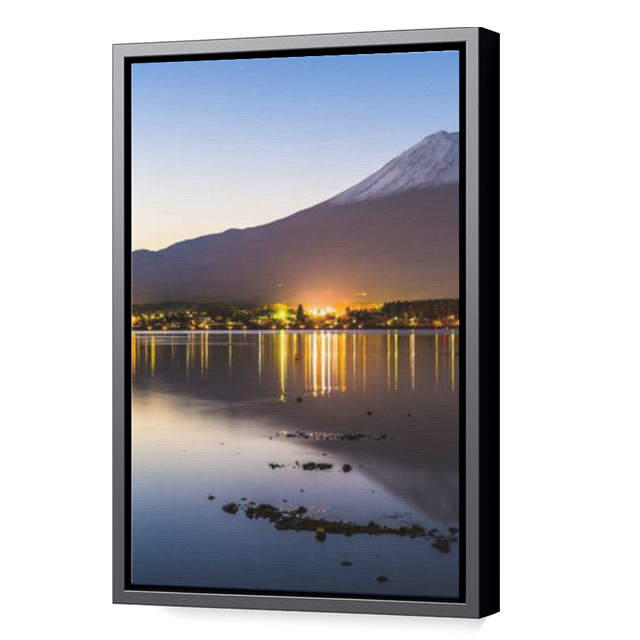 Thumbnail for Canvas - Black Floating Frame