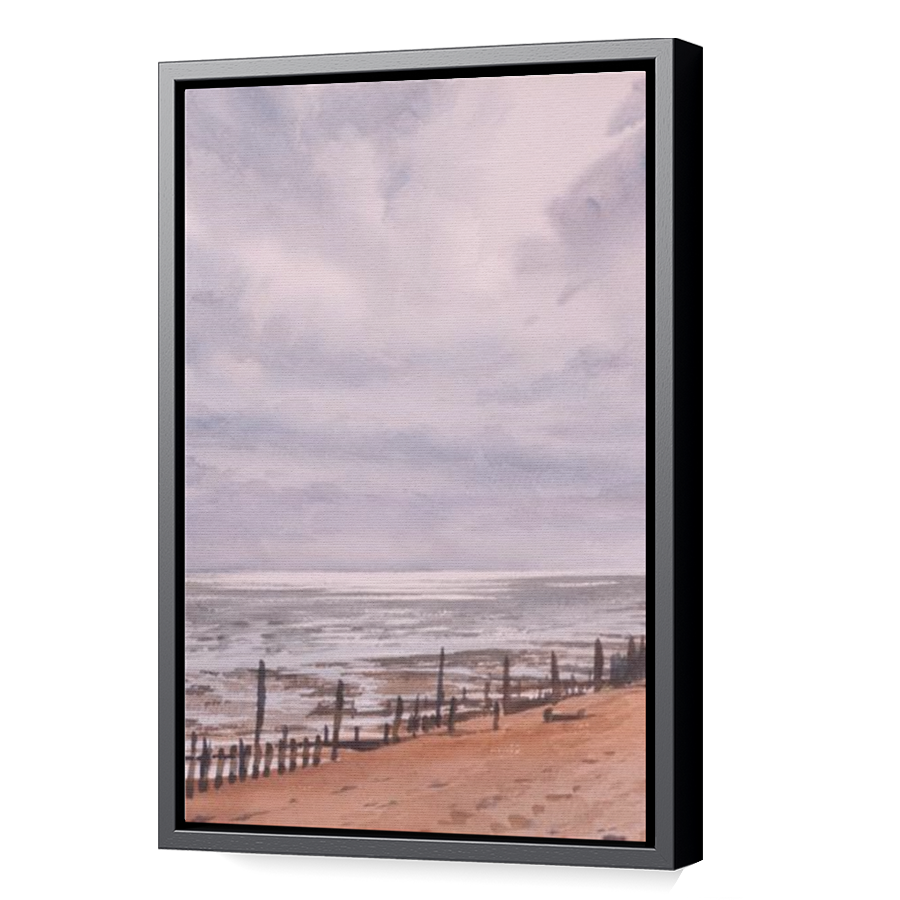 Thumbnail for Canvas - Black Floating Frame
