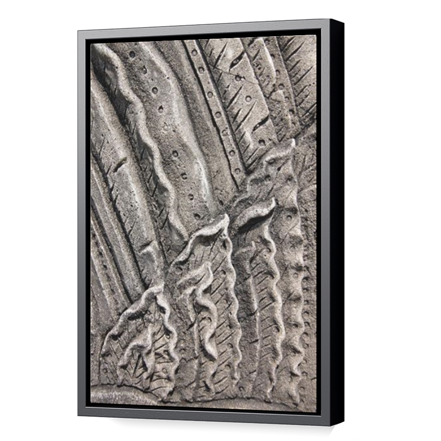 Thumbnail for Canvas - Black Floating Frame