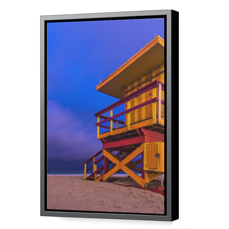 Thumbnail for Canvas - Black Floating Frame