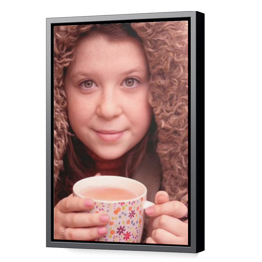 Thumbnail for Canvas - Black Floating Frame