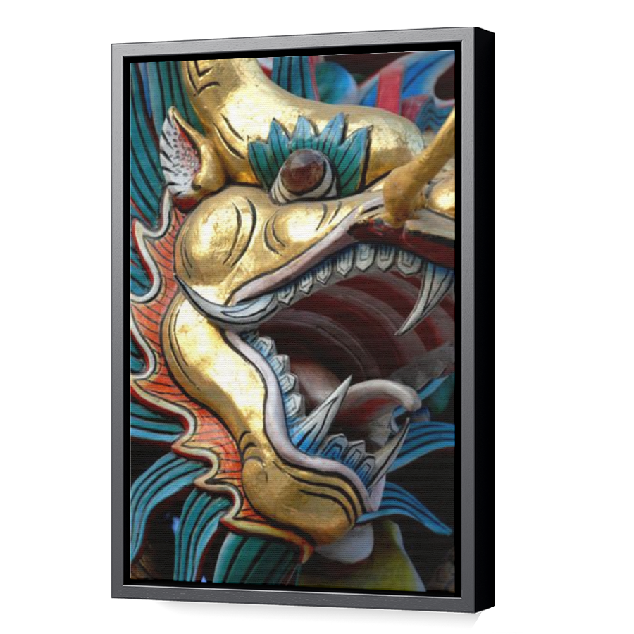 Thumbnail for Canvas - Black Floating Frame