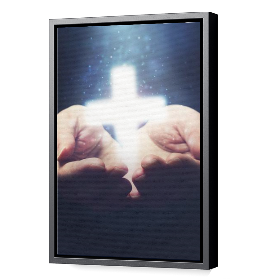 Thumbnail for Canvas - Black Floating Frame