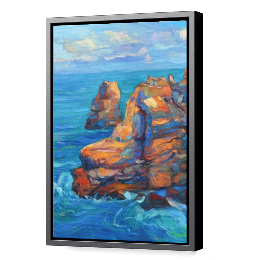 Thumbnail for Canvas - Black Floating Frame